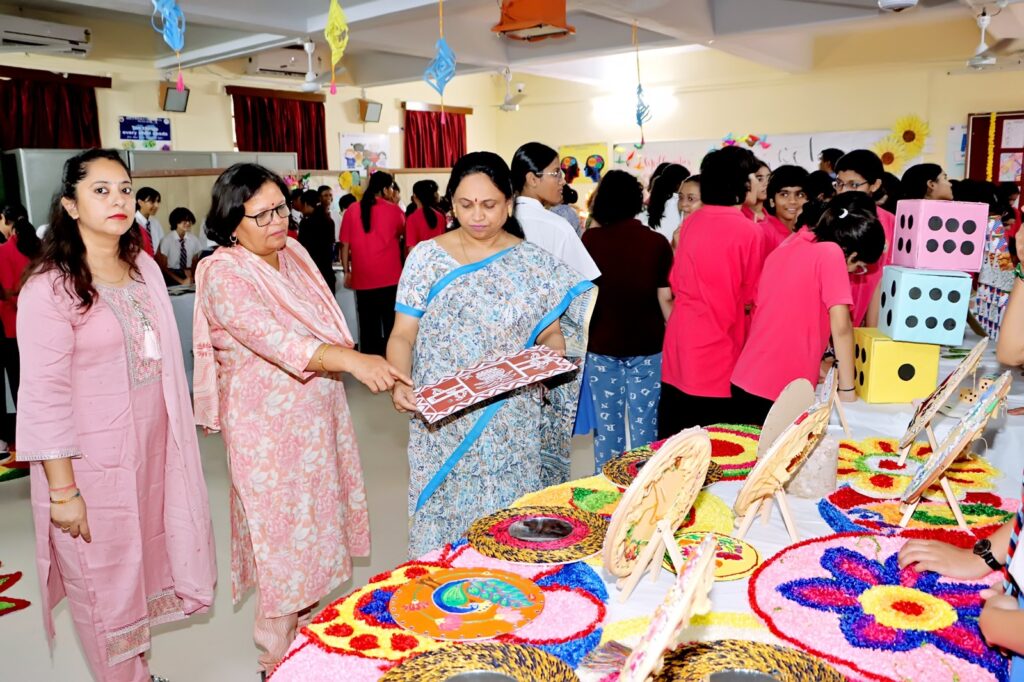 Use of Best of Waste material for learning Maths concepts