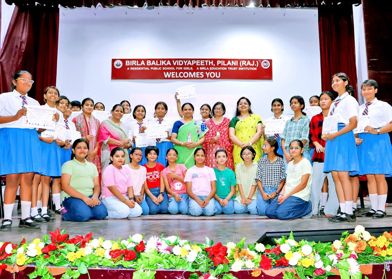 Booked for Brilliance : Read-a-thon at Birla Balika Vidyapeeth Pilani, Rajasthan