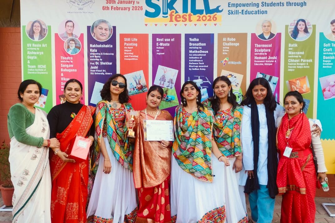 बी ई टी स्किल फेस्ट 2026 बना  अभिनय, अभिव्यक्ति और आत्मविश्वास का उत्सव —   थिएटर वर्कशॉप एक अविस्मरणीय अनुभव