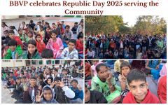 BBVP celebrates Republic Day 2025 serving the Community