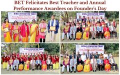 BET Felicitates Best Teacher and Annual Performance Awardees on Founder's Day