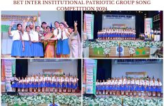 BET INTER INSTITUTIONAL PATRIOTIC GROUP SONG COMPETITION 2024