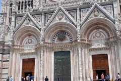 The Gothic spires at Florence