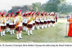 Principal Ma'am addressing the students 2