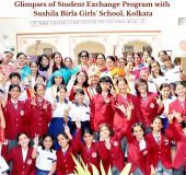 Glimpses of Student Exchange Program with  Sushila Birla Girls' School, Kolkata