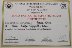 Mrs. Achala Verma_ Organizing Secretary National Conference on Mathematics 2017