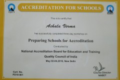 Mrs. Achala Verma_ Preparing Schools for Accreditation by NABET_ QCI 2016