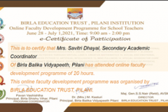 FDP-Certificate