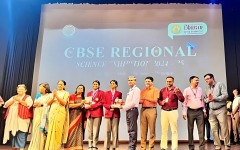 Winners of the CBSE Regional Science Exhibition 2024-25